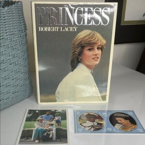 Princess Diana Book and Postcards